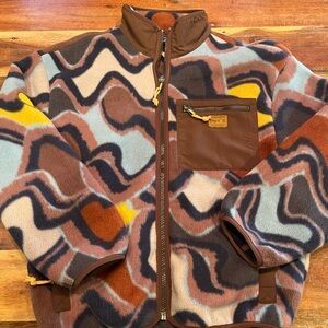 Patagonia Synchilla Multicolor Fleece Jacket Womens Small - perfect - Never Worn